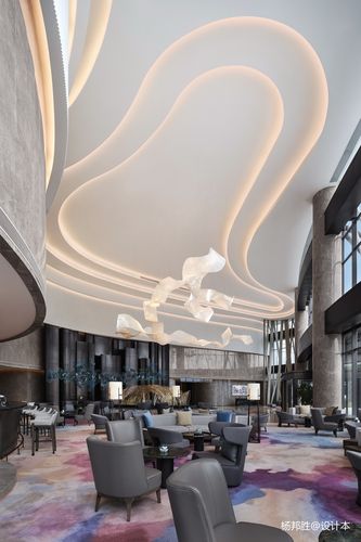 杭州臨安萬豪酒店吊頂設計解析 公共建筑裝飾的藝術與功能融合
